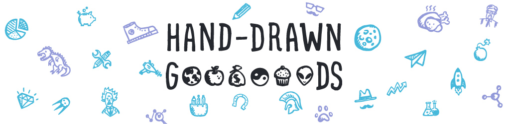 Hand-drawn goods