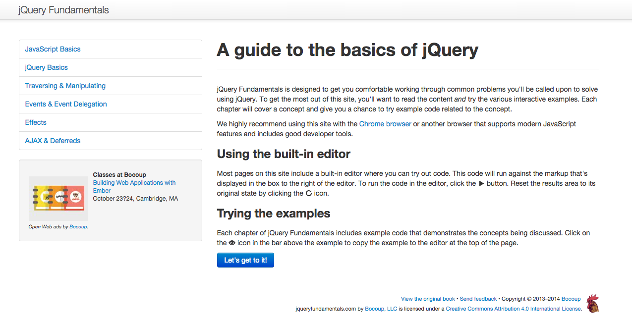 jQuery Fundamentals