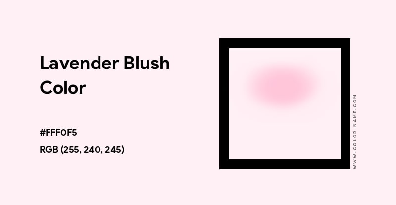 Lavender Blush