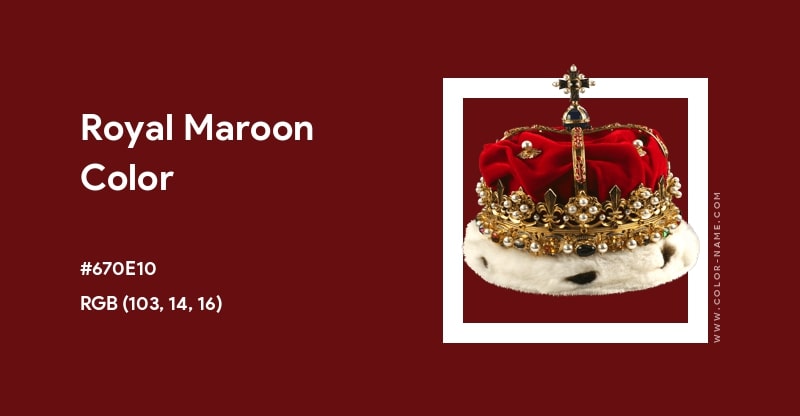 Royal Maroon