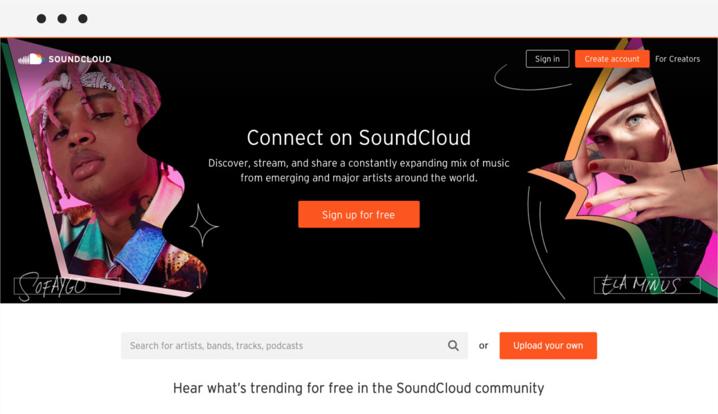 Sell music and MP3s with Sellfy - Souncloud