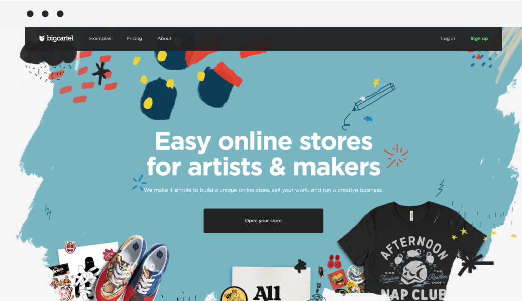 Shopify alternatives — Bigcartel