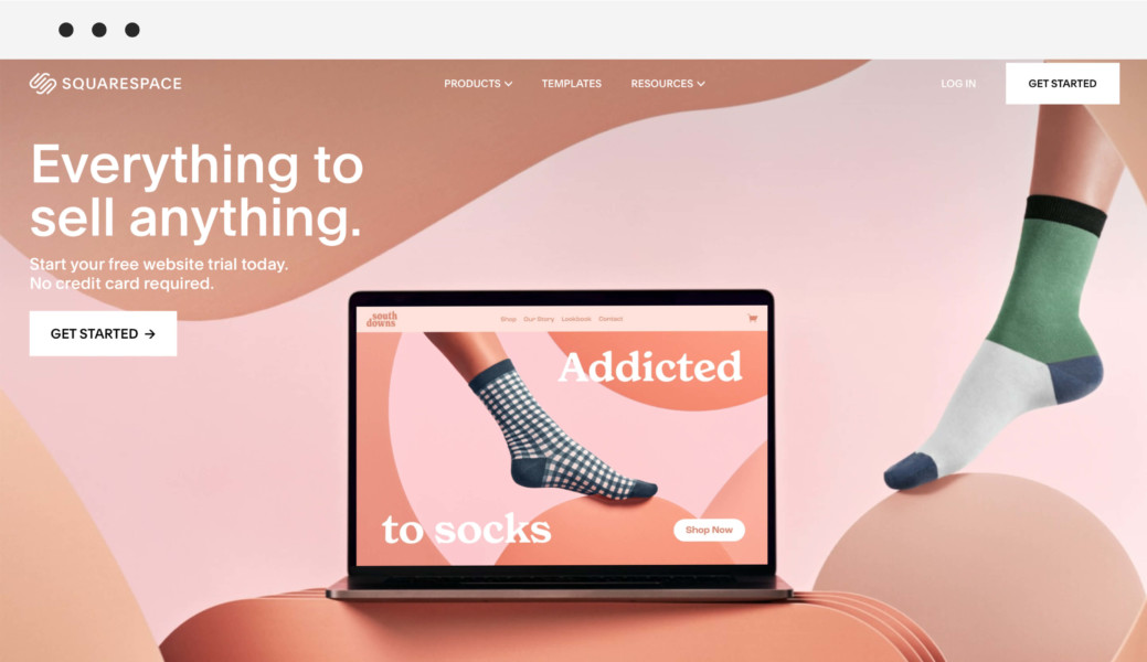 Shopify alternatives — Squarespace