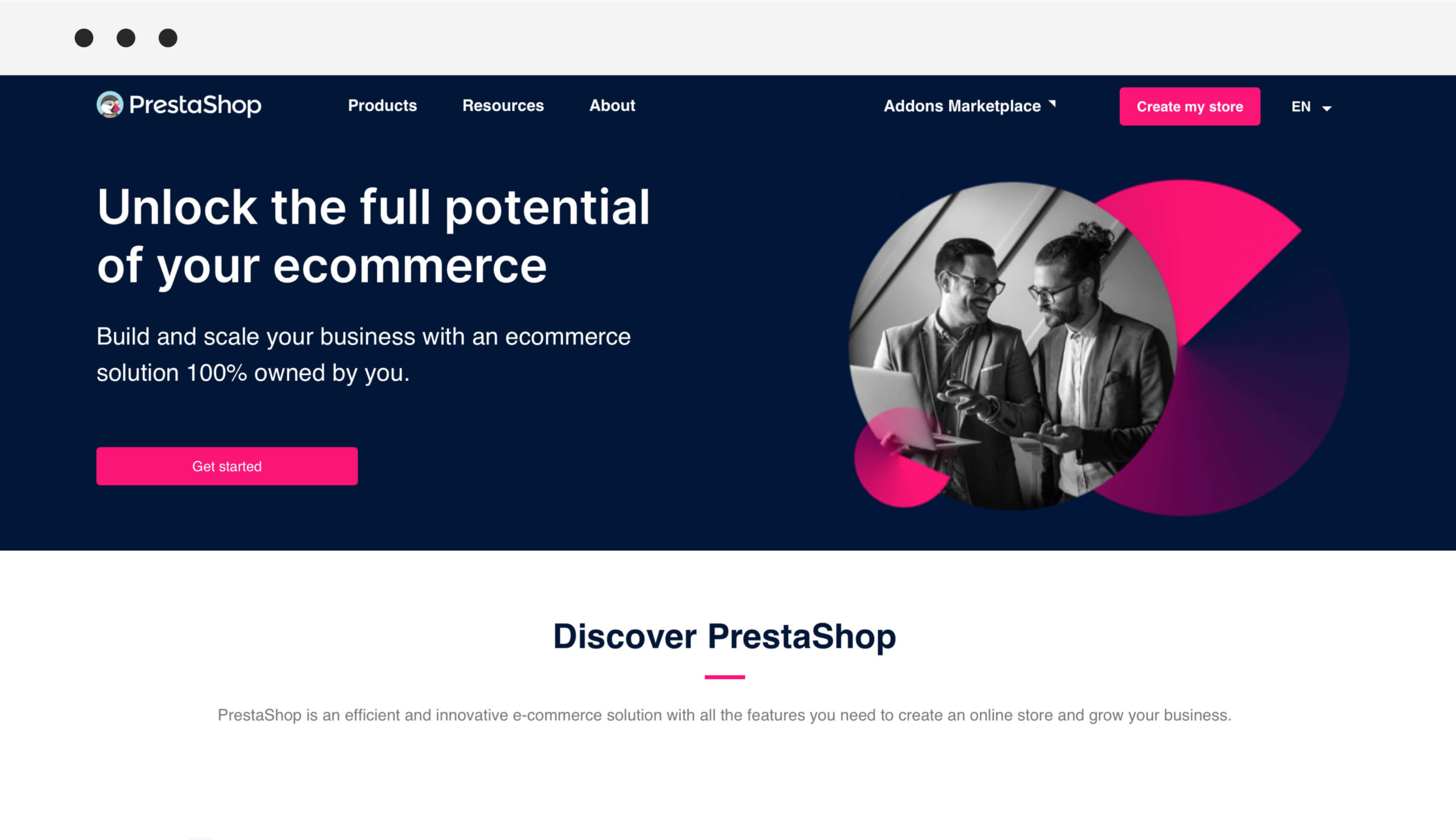 Shopify alternatves — Prestashop