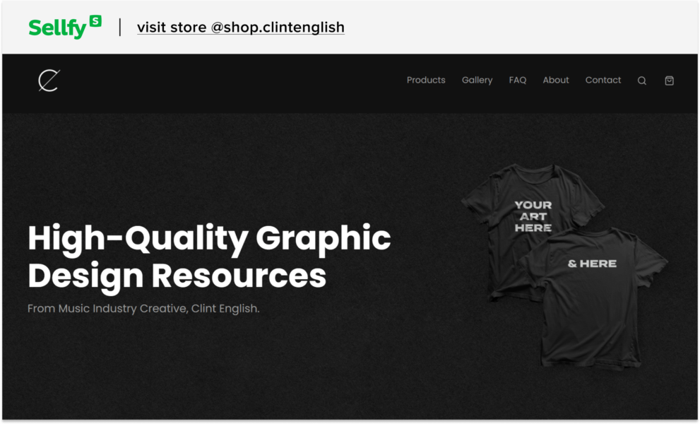 clint english graphic design resources