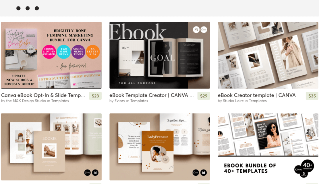 ebook-templates-on-Creative-Market