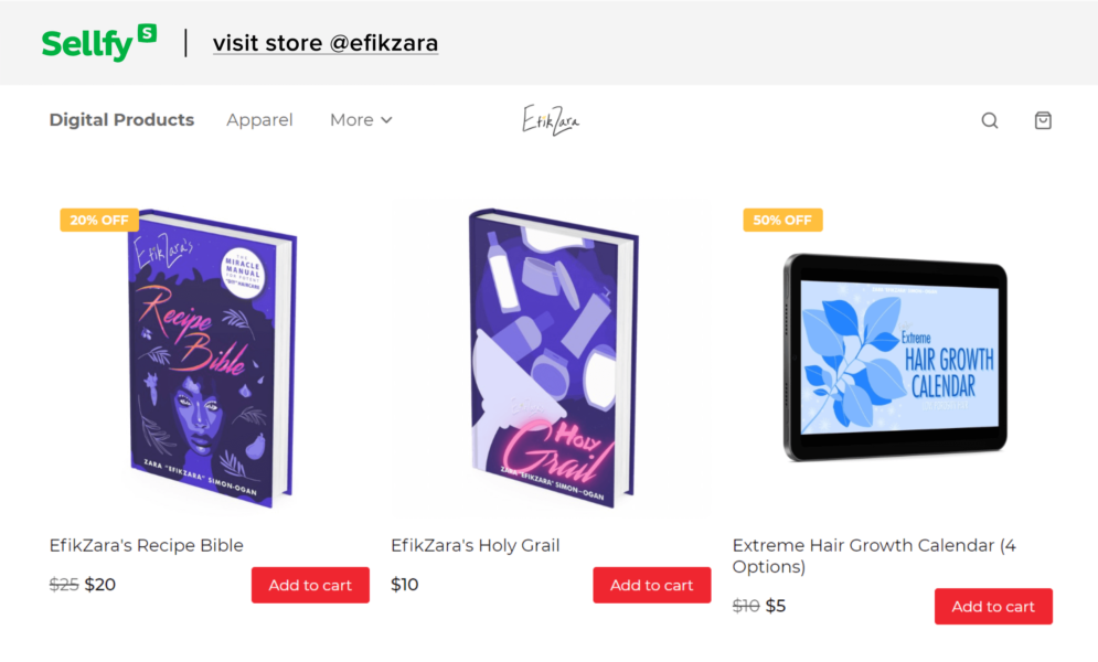 efikzara ebooks