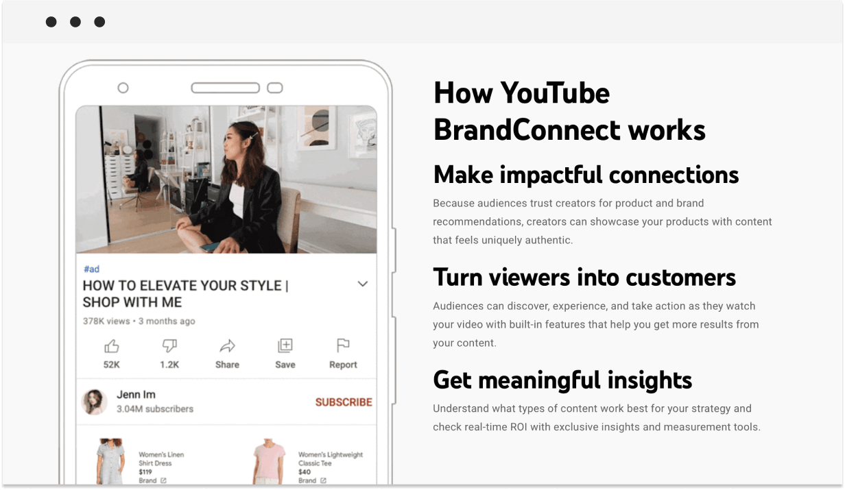 youtube brand connect