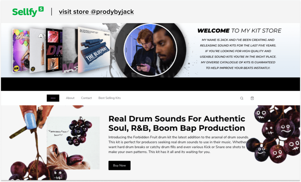 Drum kits store example (1)