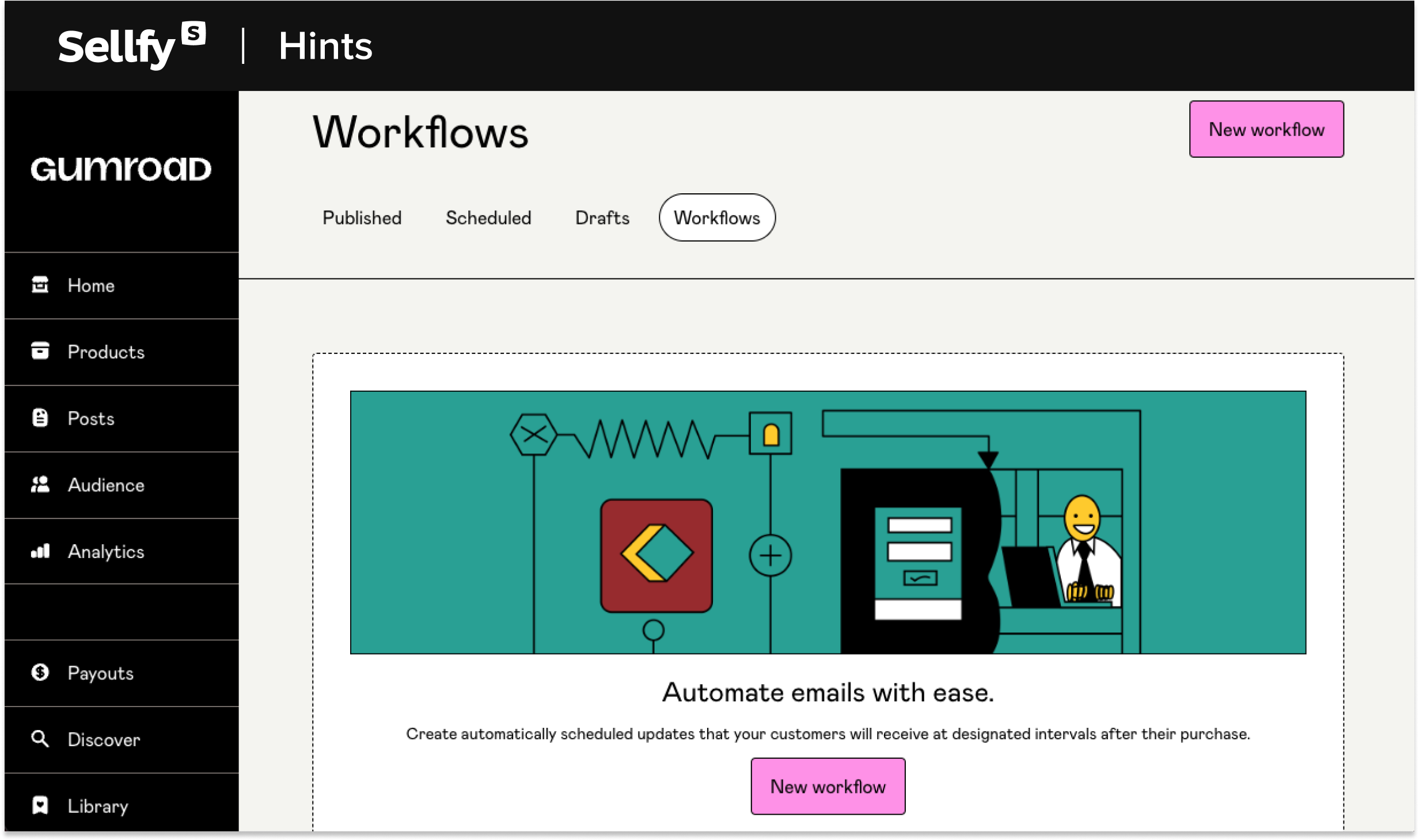 Gumroad Workflows