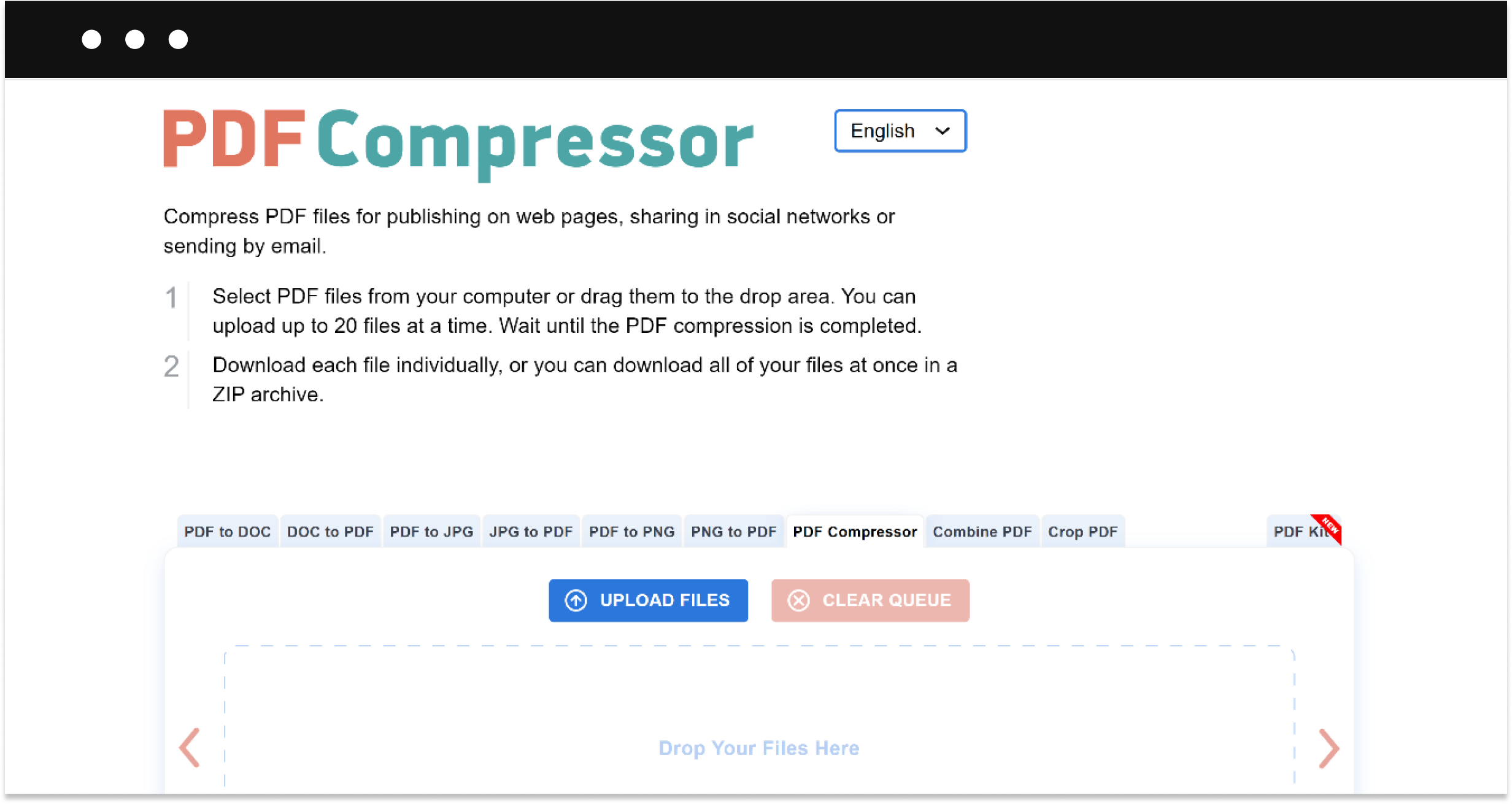 PDF compressor